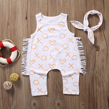 Load image into Gallery viewer, Newborn Hearts Romper