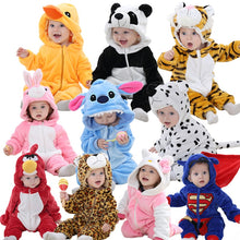 Load image into Gallery viewer, Animal Baby Rompers