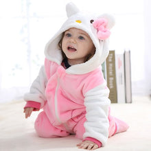 Load image into Gallery viewer, Animal Baby Rompers