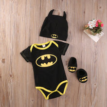 Load image into Gallery viewer, Batman Romper Set