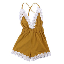 Load image into Gallery viewer, Halter Neck Baby Romper