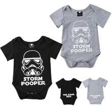 Load image into Gallery viewer, Newborn Storm Pooper Romper