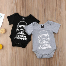 Load image into Gallery viewer, Newborn Storm Pooper Romper