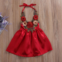 Load image into Gallery viewer, Halter Neck Baby Dress