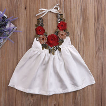 Load image into Gallery viewer, Halter Neck Baby Dress