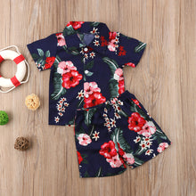 Load image into Gallery viewer, Kids Floral Outfit