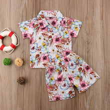 Load image into Gallery viewer, Kids Floral Outfit