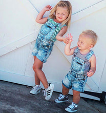 Load image into Gallery viewer, Baby Denim Dungarees