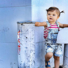 Load image into Gallery viewer, Baby Denim Dungarees