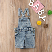 Load image into Gallery viewer, Baby Denim Dungarees