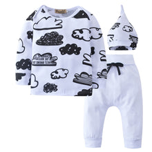 Load image into Gallery viewer, Long Sleeve Cloud Top, Pants and Hat
